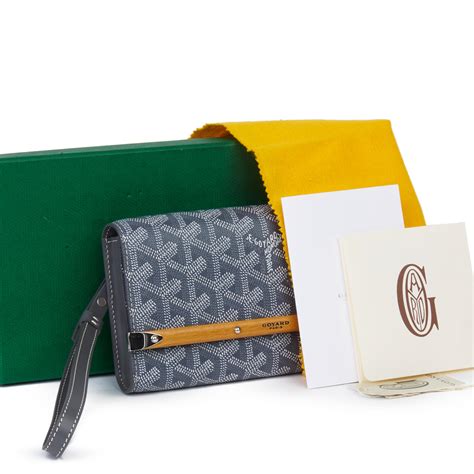 goyard wristlet|goyard monte carlo clutch price.